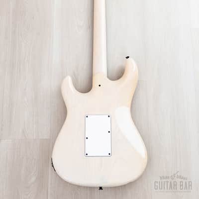1989 Valley Arts M Series Standard 2 Vintage SSH Superstrat Blonde w/ Interlock Neck, EMG & Floyd Rose image 3