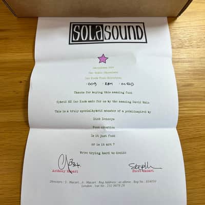 Colorsound / Sola Sound / DAM One Knob Fuzz 2024 - Purple image 4