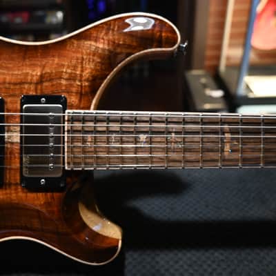 PRS Private Stock Special Semi-Hollow Koa Natural with Light Smokeburst #9972 image 9