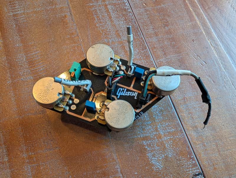 Gibson Control Harness Quick Connect Pots Les Paul Excellent Condition image 1