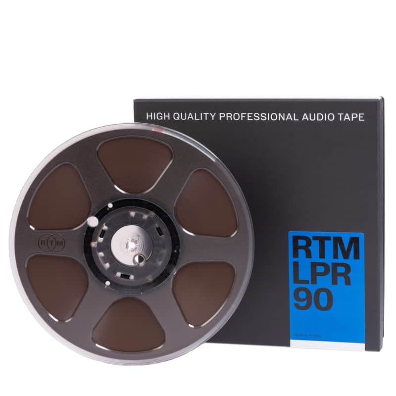Recording The Masters LPR90 Long-Play Studio Tape ¼" 549m (Plastic Reel) - Tape image 1