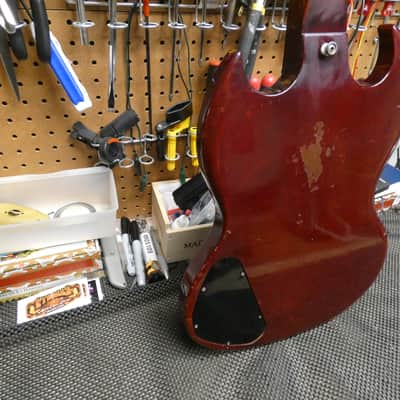 Gibson EB 0 1967 - Cherry image 11