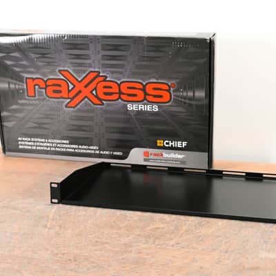 Raxxess UTS-1 1U Standard Rack Utility Shelf CG01FZG image 1