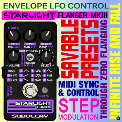 Subdecay Starlight Flanger MKIII image 3