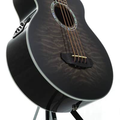 Michael Kelly Dragonfly 4 Smoke Burst Acoustic Bass Smoke Burst Acoustic Bass image 2