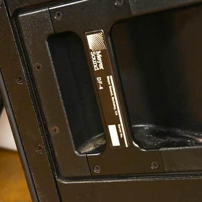 Meyer Sound DF-4 Medium-Throw Down Fill Self-Powered Loudspeaker (PAIR) CG01ZNU *ASK FOR SHIPPING* image 7