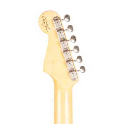 2022 Fender Custom Shop 1959 Hardtail Stratocaster Electric Guitar, Faded Aged Sonic Blue, R118197 image 9