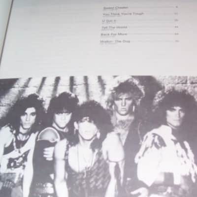 RATT - SELF-TITLED DEBUT - GUITAR TABLATURE Japan Band Score Tab Book Songbook image 2