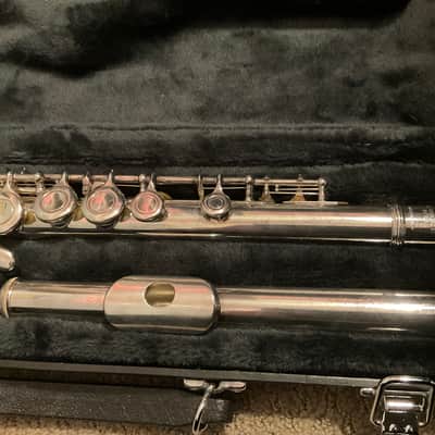 Yamaha Silverplated Flute Clean w/All New Pads image 3
