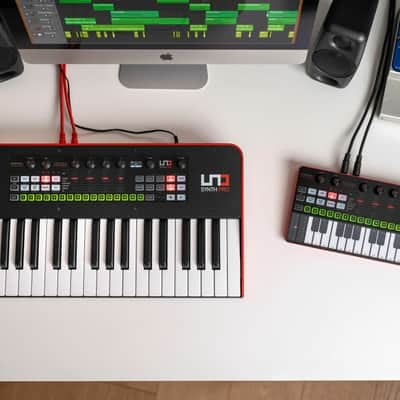 Mint IK Multimedia UNO Synth Pro 37 Key - Analog Paraphonic Dual-Filter Synthesizer [Three Wave Music] image 9