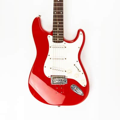 Squier Affinity Series Stratocaster – 22-Fret Rosewood Fretboard – 1997–2000 – Torino Red – Used; Good Condition image 20
