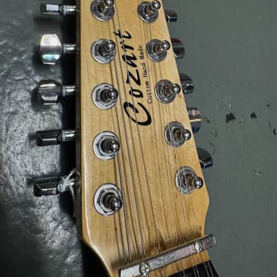 Cozart 12-String S-Type Semi-Hollow Custom Handmade Electric Guitar image 4