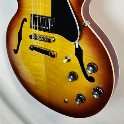 Epiphone ES-335 Figured Top, Raspberry Tea Burst, Inspired by Gibson 2026 image 3