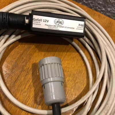 RFT Gefell PM750 Vintage Condenser Microphone + Power adapter+Cable image 7