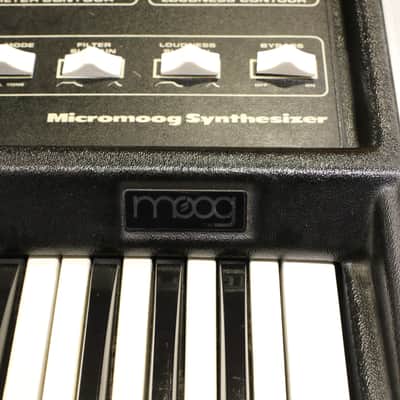 Moog MicroMoog 1975 - 1979 - Black image 3