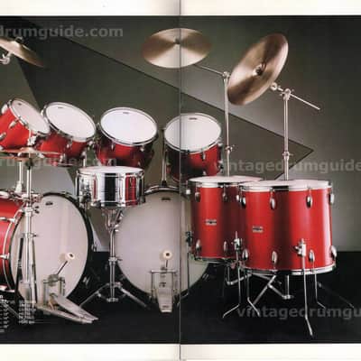 Yamaha 8000 tour series 1984 drum kit image 9