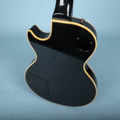 1973 Gibson Les Paul Custom Ebony Black Beauty *Headstock Repair* image 8