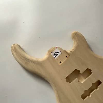 4 String Unfinished PJ Bass Body Blank DIY Project image 2