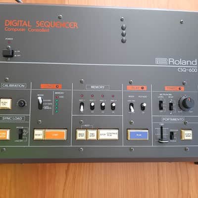 Roland CSQ-600 Computer Controlled Digital Sequencer 1980 - 1983 - Black image 7
