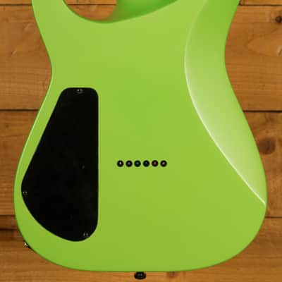 Jackson Pro Plus Series Soloist SLA2 HT - Ebony - Toxic Apple image 2