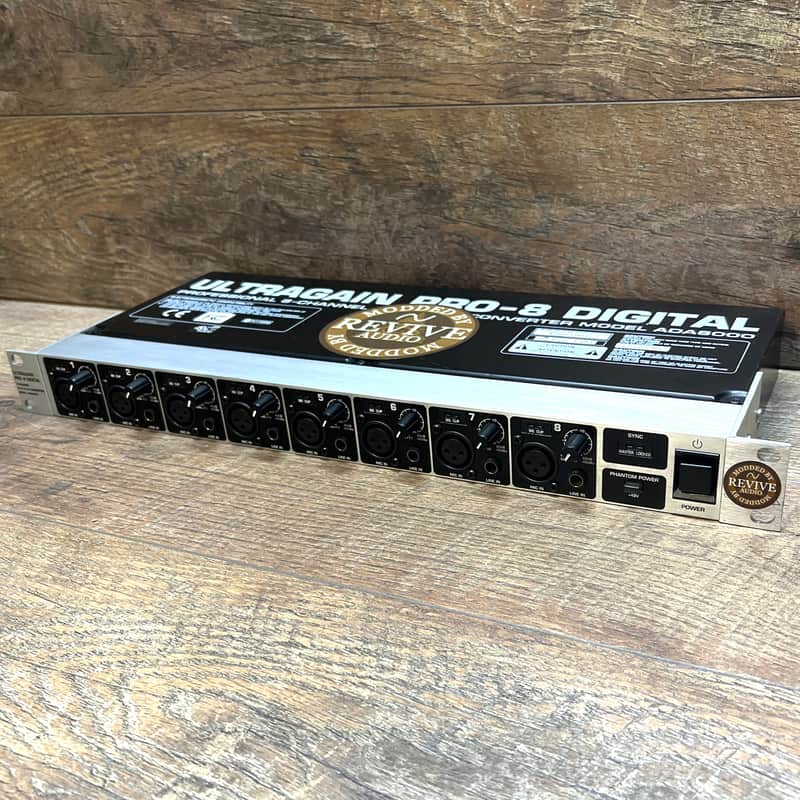 Behringer Ultragain Pro-8 Digital ADA8000 8-Channel Mic Preamp