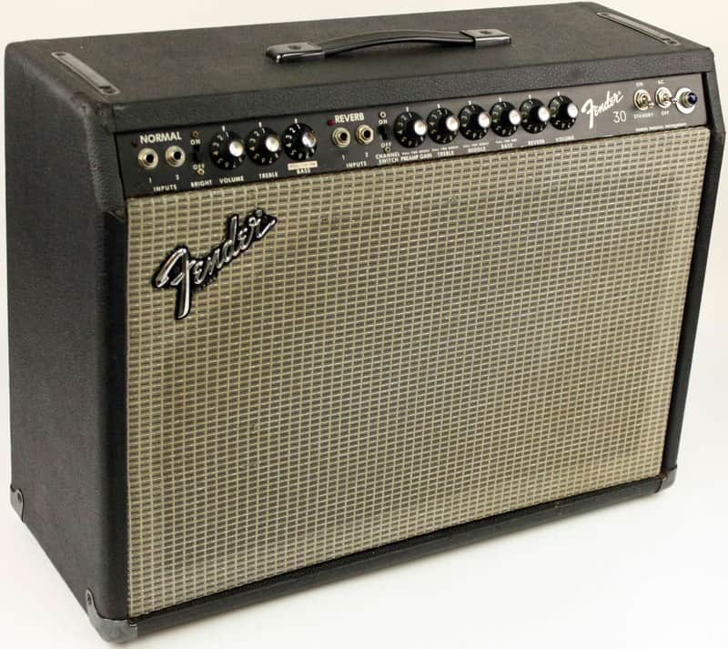 Fender 30 2-Channel 30-Watt 1x12" Guitar Combo 1980 - 1981 image 1