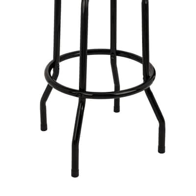 Fender Guitars & Amps Pick Pouch Barstool, Black/Black, 30" image 3