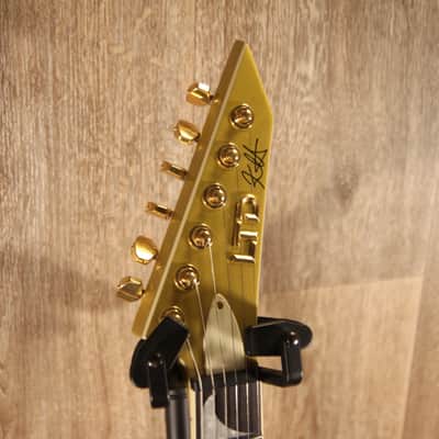 ESP LTD KH-V Kirk Hammett Signature - 2023 - Metallic Gold image 5