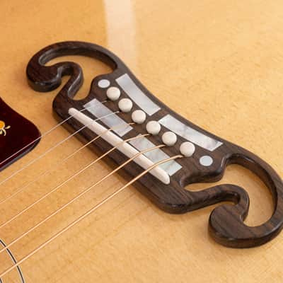 Gibson SJ-200 Original Jumbo Acoustic-Electric Guitar, Solid Spruce Top, Antique Natural image 9