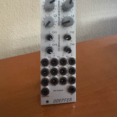 Doepfer A-135-2 Quad VCA / VC Mixer 2010s - Silver image 2