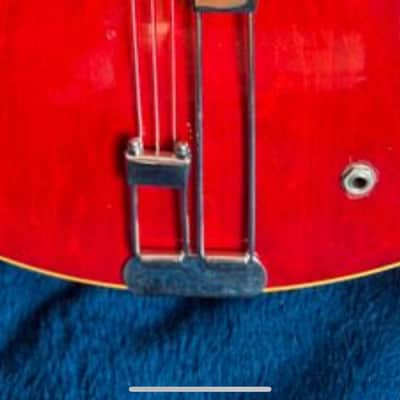 Epiphone Riviera trapeze tailpiece 1965 - Chrome image 6