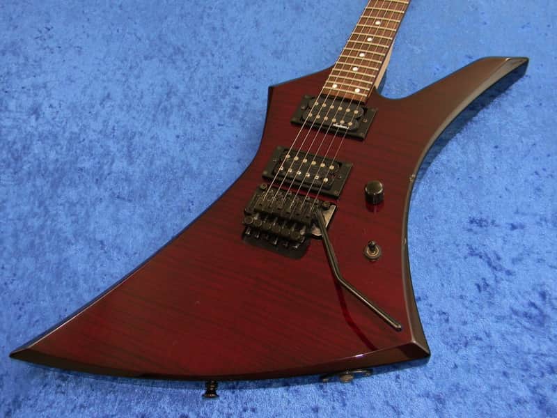 Jackson Japan Kelly Performer 1996 Trans Red Wine | Reverb