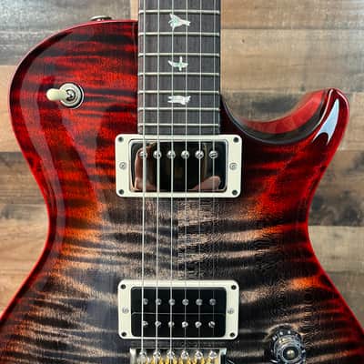 PRS Mark Tremonti Signature , Charcoal Cherry Wrap Burst, Pattern Thin Neck, Custom Color Nickel Package, Free Ship, Upgraded PRS Paisley Hardcase, 324 image 5