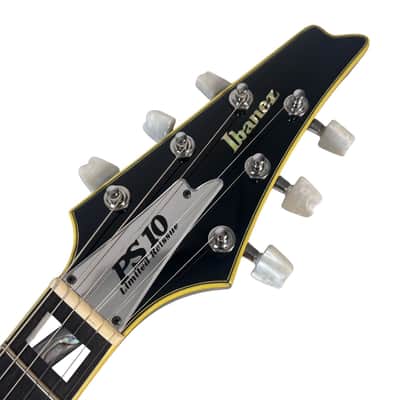 1992 Ibanez PS10R 20th Anniversary Paul Stanley Signature Iceman - Black image 9