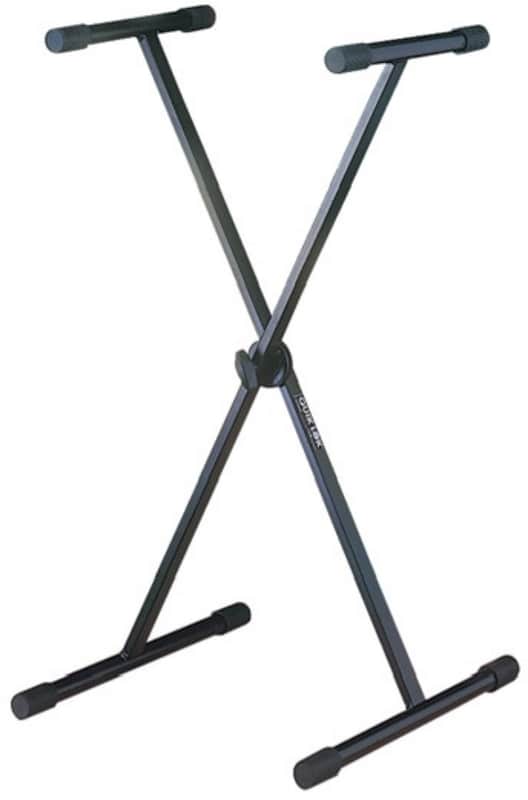 Quik-Lok T-10 X-Style Keyboard Stand 2020s - Black image 1