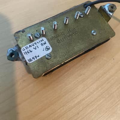 Hamer Vintage 80s Slammer Pickup 1984 - Black image 2