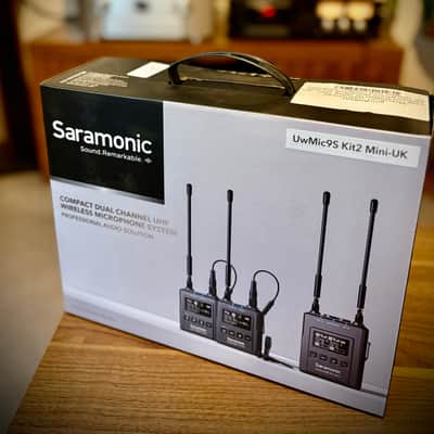 Saramonic UwMic9S Wireless Microphone System Kit 2 Mini RX +TX Sealed Unit x 3 image 4