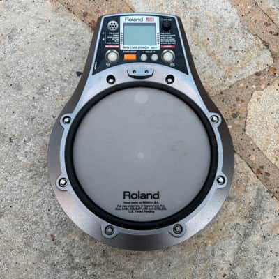 Roland RMP-5 Rhythm Coach 5" Practice Pad 2010s - Black/Silver image 2