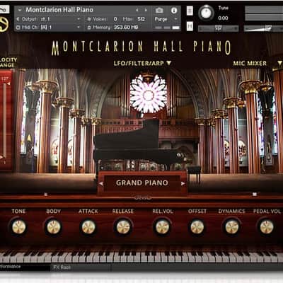 Montclarion Hall Grand Piano (Download) <br>Parlor grand in one of our favorite recording halls image 2