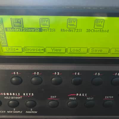 E-MU Systems E5000 Ultra Rack mount 64-Voice Polyphonic Sampler - with 128GB ZuluSCSI USB-C 2026, 128GB Internal SSD, 128MB Sound Memory (1999) image 8