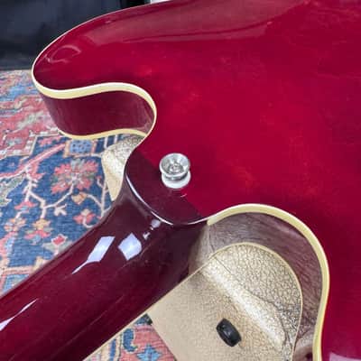Epiphone Riviera Reissue *Pro Setup* HH Peerless Cherry OHSC - 1997 image 22