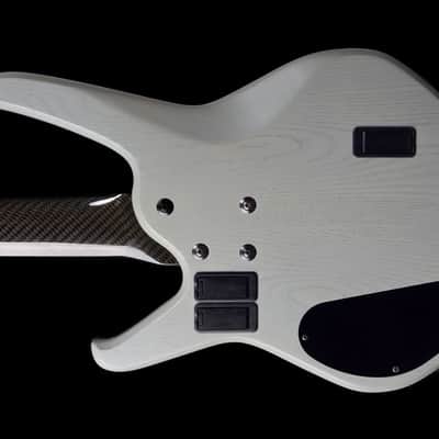 Status Graphite S2-Classic Bolt-On 5 Fretless 2007 - Sage Grey image 4