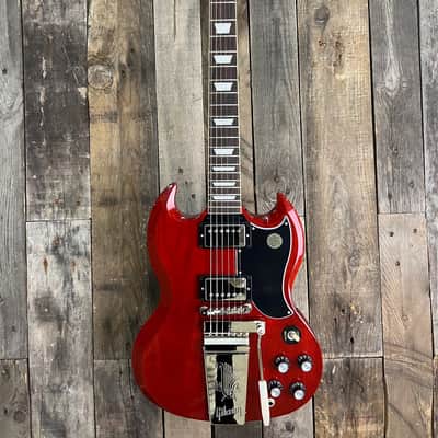 SG Standard 61 Maestro Vibrola Vintage Cherry Gibson image 1