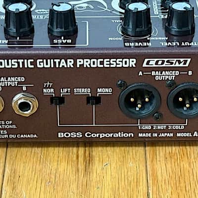 Boss AD-8 Acoustic Guitar Processor Pedal w/ Power Adapter, Excellent Condition image 9