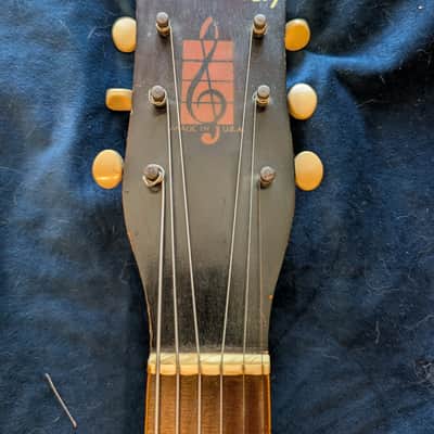 Harmony H1215 Archtone 1944 - 1971 - Dark Brown Sunburst WITH Dearmond pickup image 6