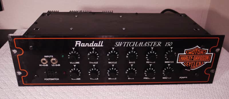 Randall Switchmaster 150 1979 Guitar Amplifier Head RSM-150 200 Watt USA image 1