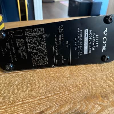 VOX Fuzz-Wah 1970s - Black Chrome image 6