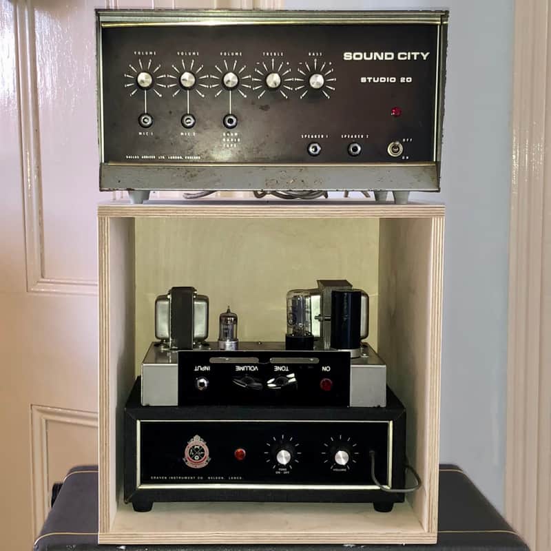 Custom made  Amplifier casing / shelf / studio storage solution  2023 image 1
