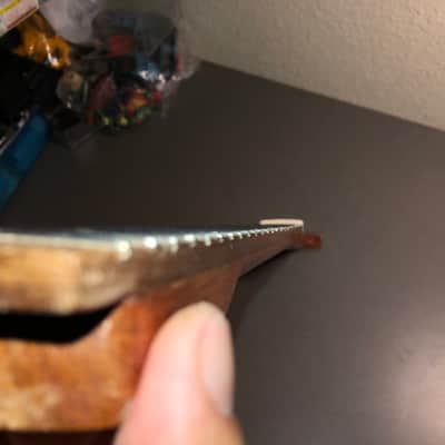 prs style  3x3 exotic wood guitar neck for luthier repair parts image 10