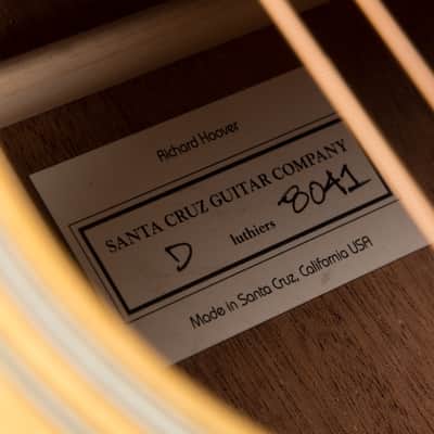 Santa Cruz 1934 D Custom - Adirondack Spruce & Honduran Mahogany image 20